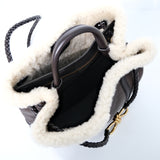 Bottega Venetta Andiamo Small Aviator Brown