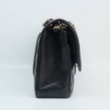 Chanel Double Flap Medium Black - s15