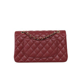 HOLD | Chanel Double Flap Medium Burgundy GHW -s28