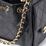 Chanel 25 Mini Black Caviar