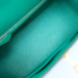 HOLD | Hermès Kelly 25 Sellier Vert Jade GHW - C