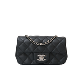 HOLD | Chanel Extra Mini Rectangle Black SHW - s20