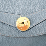 Hermes Lindy 30 Bleu Orage GHW - Z