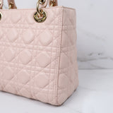 Lady Dior Medium Pink