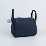 HOLD | Hermes Mini Lindy Blue B - (BRANDNEW)