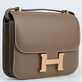 Hermes Constance 18 Etoupe RGHW - Z