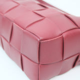 Bottega Veneta Burgundy Cassette Shoulder Bag