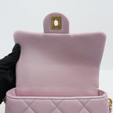 Chanel My Perfect Mini Pink Iridescent AGHW - (MICROCHIP)