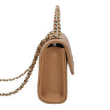 Chanel Kelly Clutch Beige GHW - (MICROCHIP)