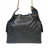 Chanel 25 Medium Black Caviar GHW - (MICROCHIP)