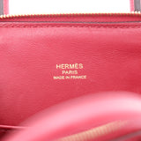 Hermes Mini Bolide Rouge Casaque