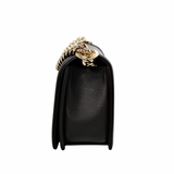 Chanel Le Boy Old Medium Dark Brown