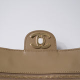 Chanel 26s Suede Dark Beige Maxi Flap GHW - (BRANDNEW)