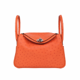 Hermes Lindy 26 Ostrich PHW - T