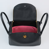 HOLD | Hermes Lindy 26 Noir GHW - C