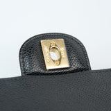 Chanel Double Flap Medium Black - (MICROCHIP)