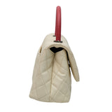 Chanel Coco Handle Small White - s23
