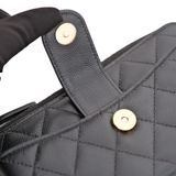 Chanel Medium Zippy Wallet Caviar Black