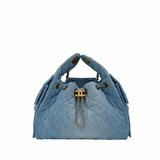Chanel 25 Small Denim GHW - (MICROCHIP)