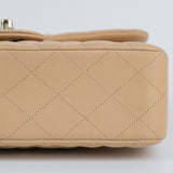 Chanel Double Flap Small Beige - s27