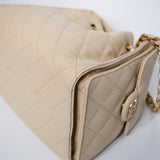 Chanel 25 Small Beige Caviar
