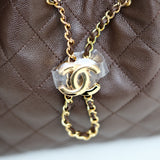 Chanel 25 Small Chocolat GHW - (BRANDNEW)
