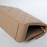 HOLD | Chanel 31 Rue Cambon Beige Caviar GHW - (MICROCHIP)