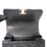 Chanel Coco First Small Black GHW - (MICROCHIP)