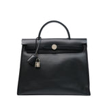Hermes Herbag 31 Zip Noir PHW - C