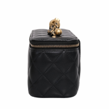 Chanel Vanity Pearl Crush Black GHW