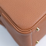 Hermes Mini Lindy Gold - GHW