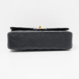 HOLD | Chanel Double Flap Medium Black Lambskin - (Microchip)