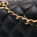 HOLD | Chanel Double Flap Medium Black Lambskin - (Microchip)