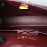 HOLD | Chanel Double Flap Medium Black Lambskin - (Microchip)