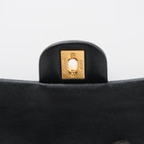 HOLD | Chanel Double Flap Medium Black Lambskin - (Microchip)